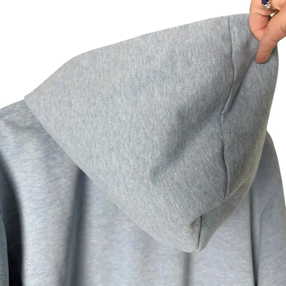 Nike Men Basketball Hoodie in Worn Blue Dri-Fit Pullover Sweatshirt, Size Small - Picture 12 of 13